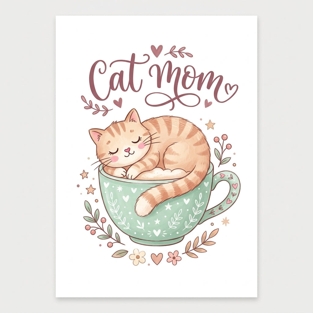 Cat Mom Mug