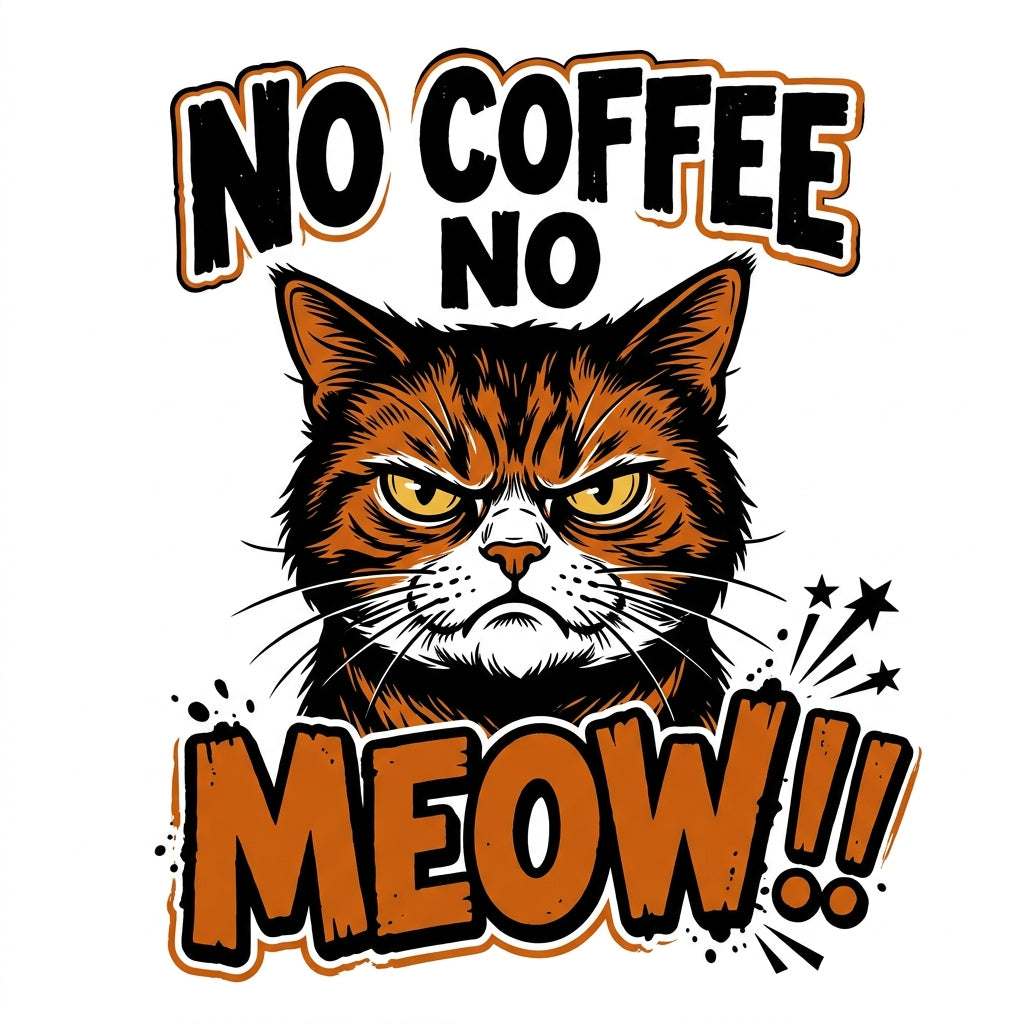 No Coffee No Meow Mug