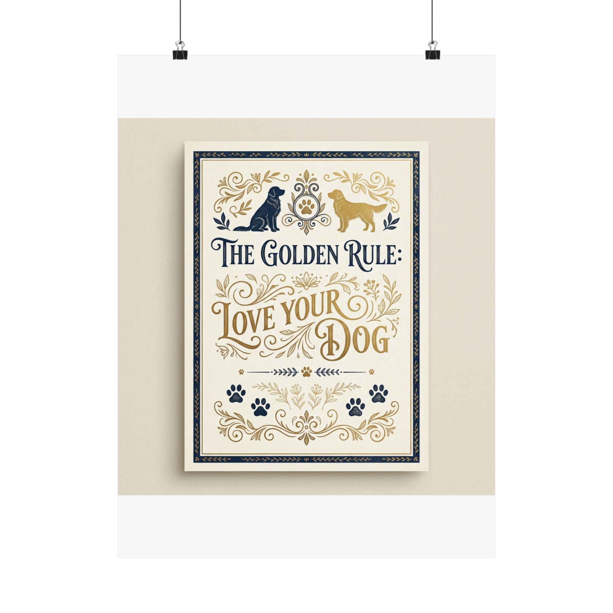 The Golden Rule Poster