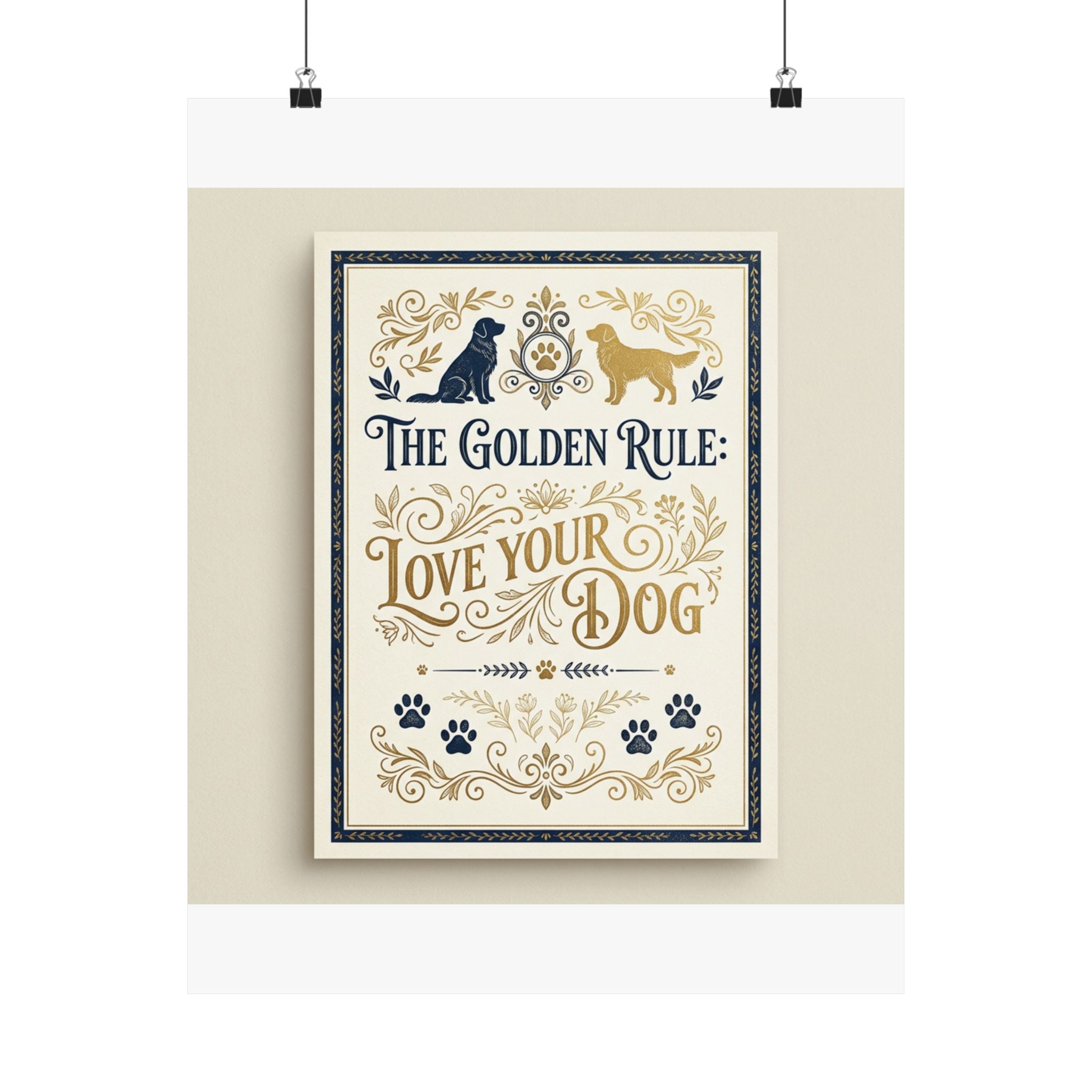 The Golden Rule Poster