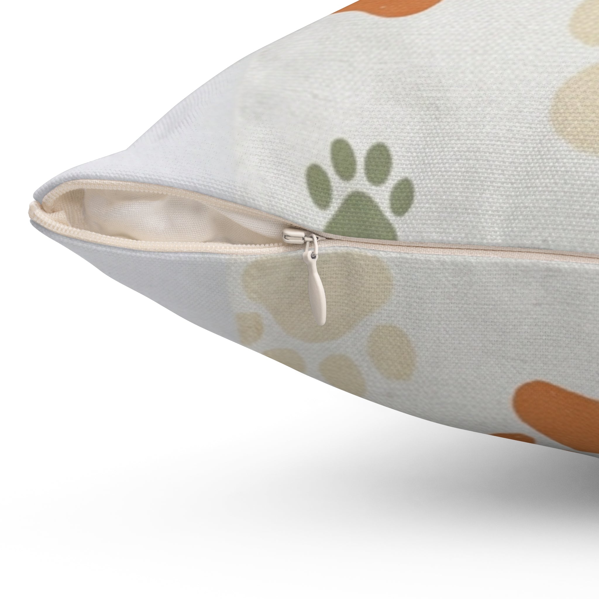 Paw Print Throw Pillow
