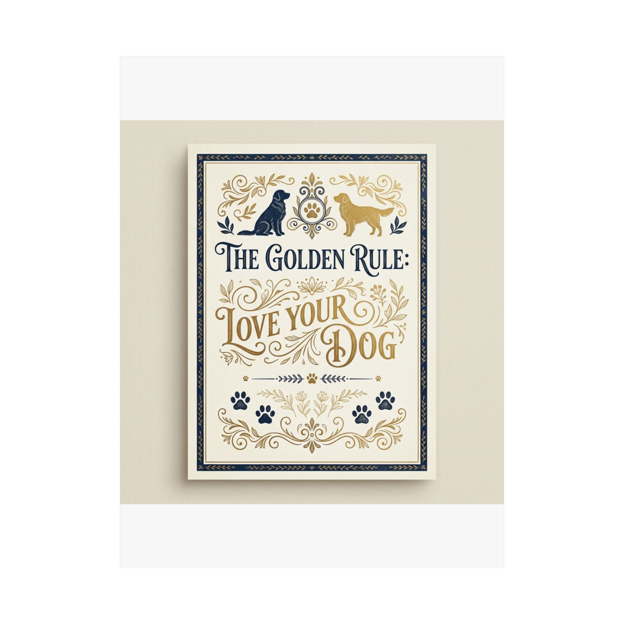 The Golden Rule Poster