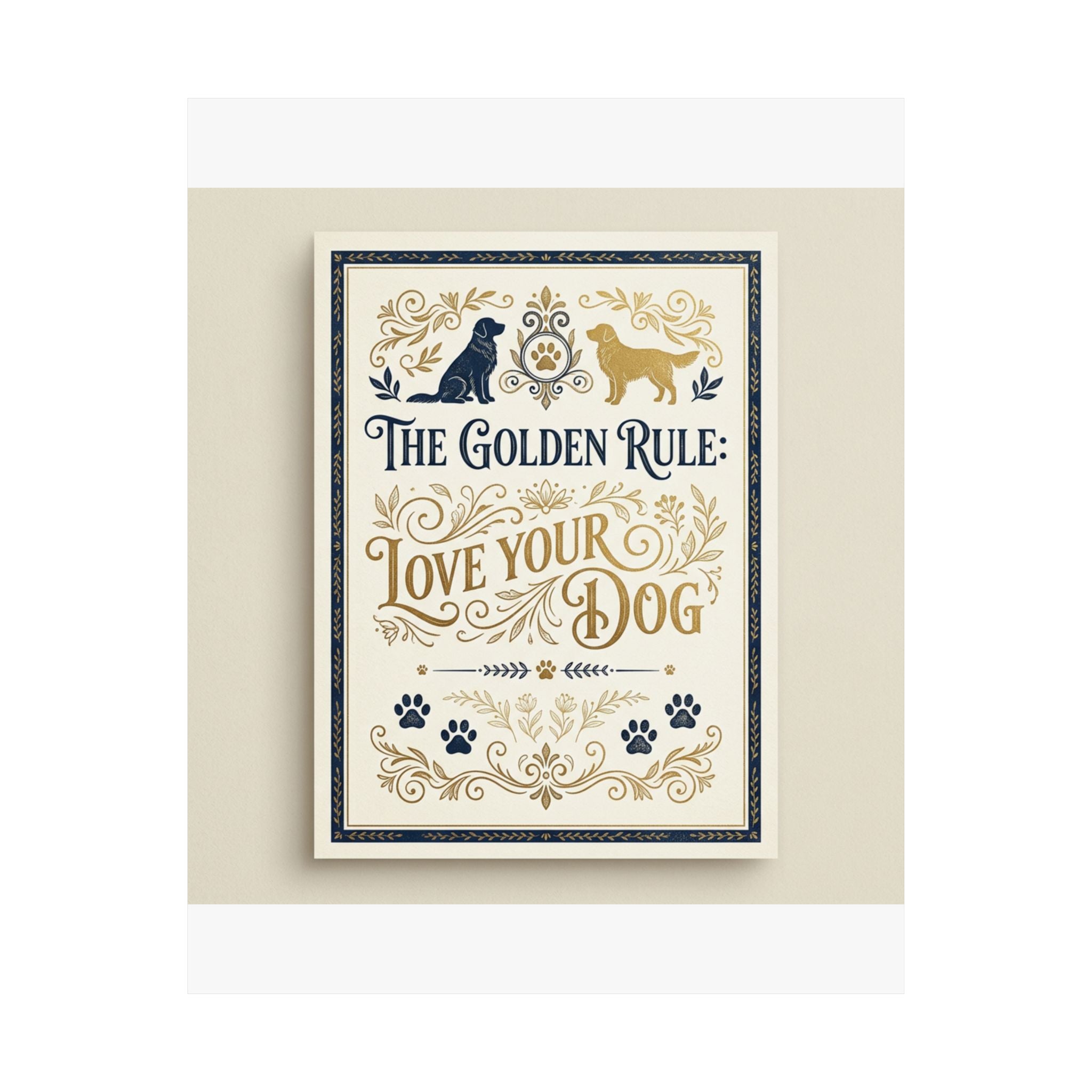 The Golden Rule Poster